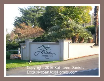 Golf and Country Club in Almaden Valley