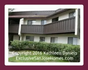Courtyard Condo Complex in Sunnyvale CA