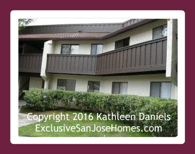 Courtyard Condo Complex in Sunnyvale CA
